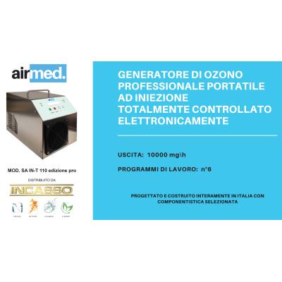 GENERATORE DI OZONO PROFESSIONALE 10 G/H         SAINT110EDPRO - Incasso